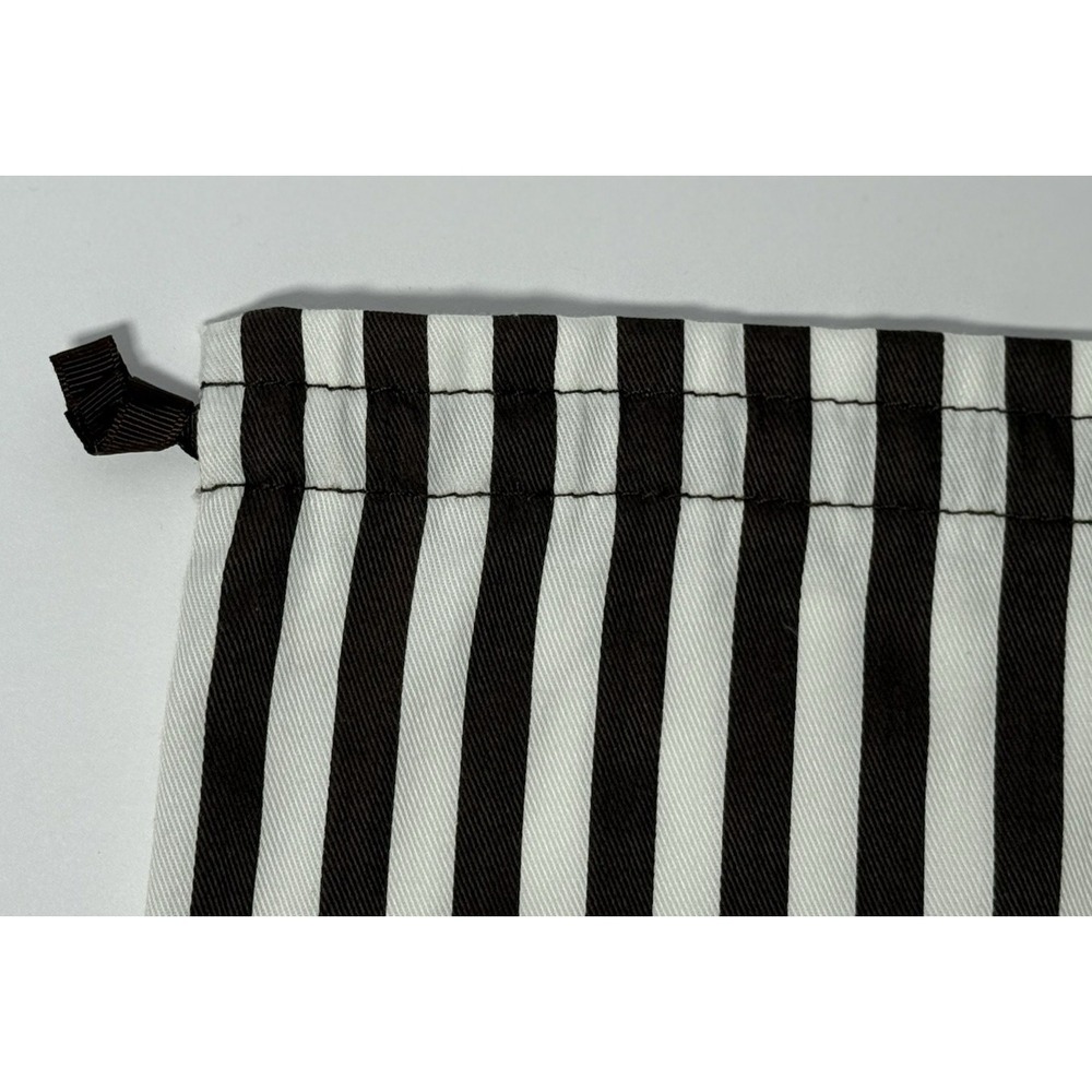 HENRI BENDEL New York Striped Logo Dust Bag Drawstring 16"x 15" EUC - Picture 4 of 6